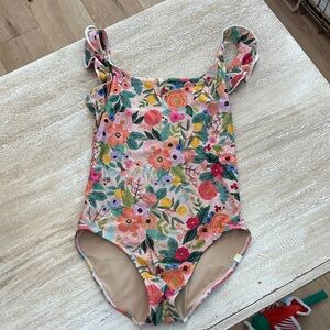 Summersalt x Rifle Paper Co. Garden Party -Kids Floral One Piece Swimsuit